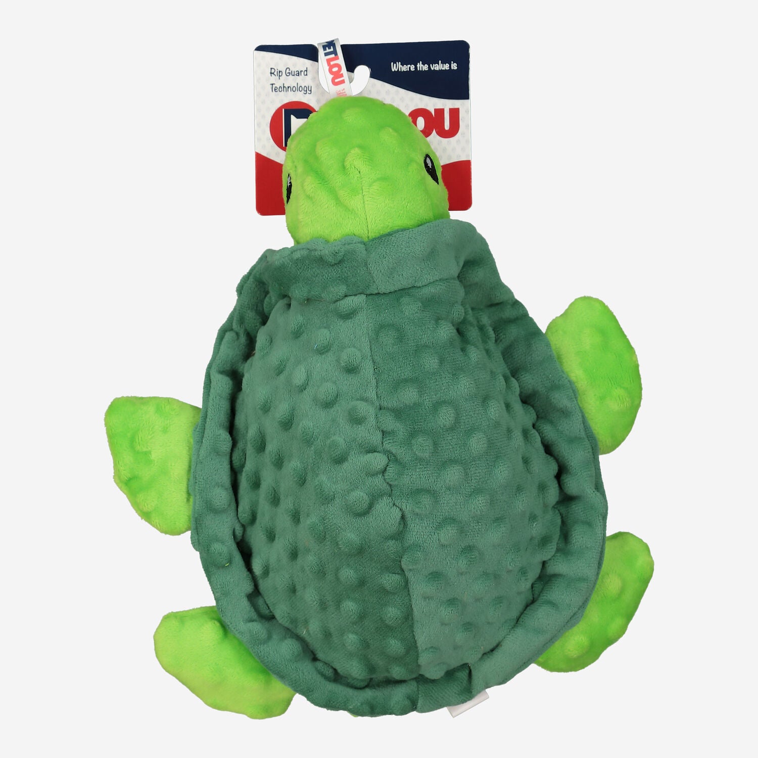 Petlou Green Turtle Dog Toy