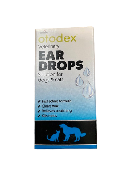 Otodex ear store drops for dogs