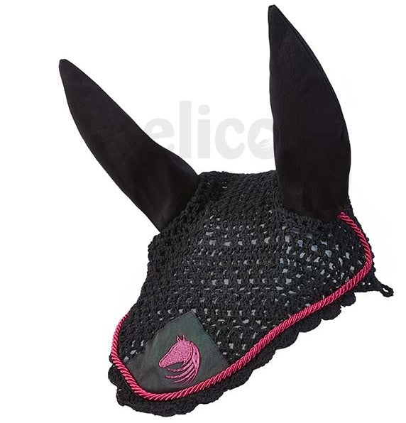 Elico Deluxe Fly Horse Bonnet