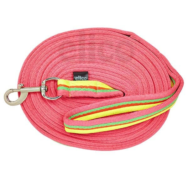 Elico Lunge Rein (8 mtrs) Multi Striped