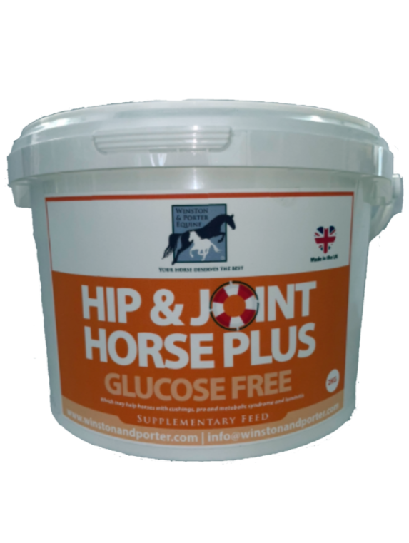 Hip and Joint Horse PLUS GLUCOSE FREE Premium Joint Supplement - Winston and Porter