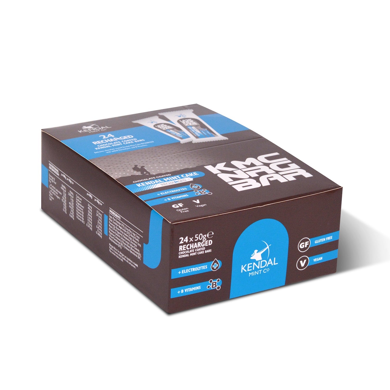 KMC NRG BAR Chocolate Coated Kendal Mint Cake Recharged