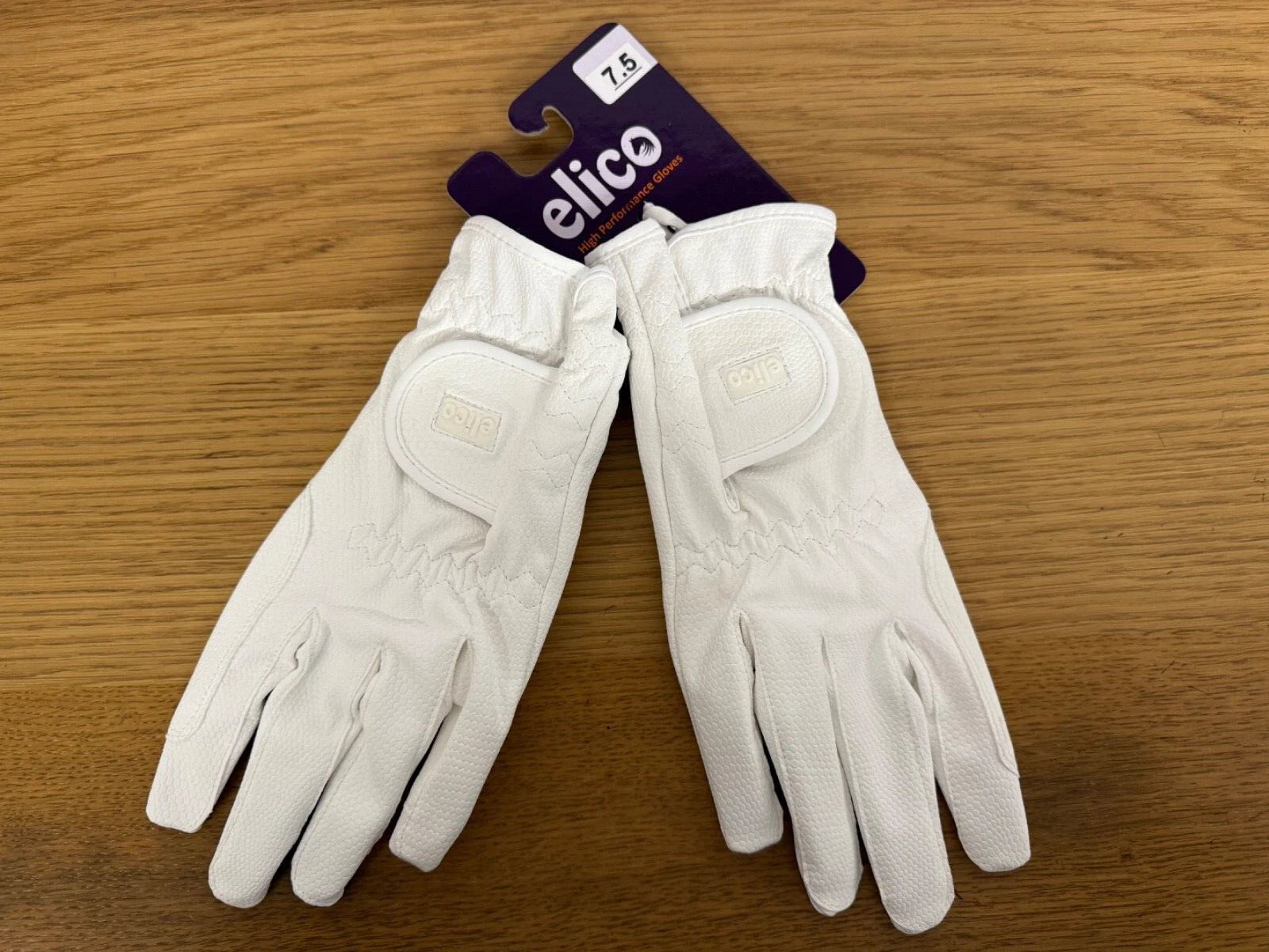 Elico Chatsworth riding gloves by Winston and Porter, red equestrian gloves with reinforced palms and adjustable wrist straps.