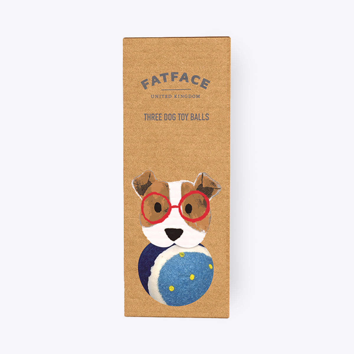 FATFACE DOG BALLS PACK OF 3