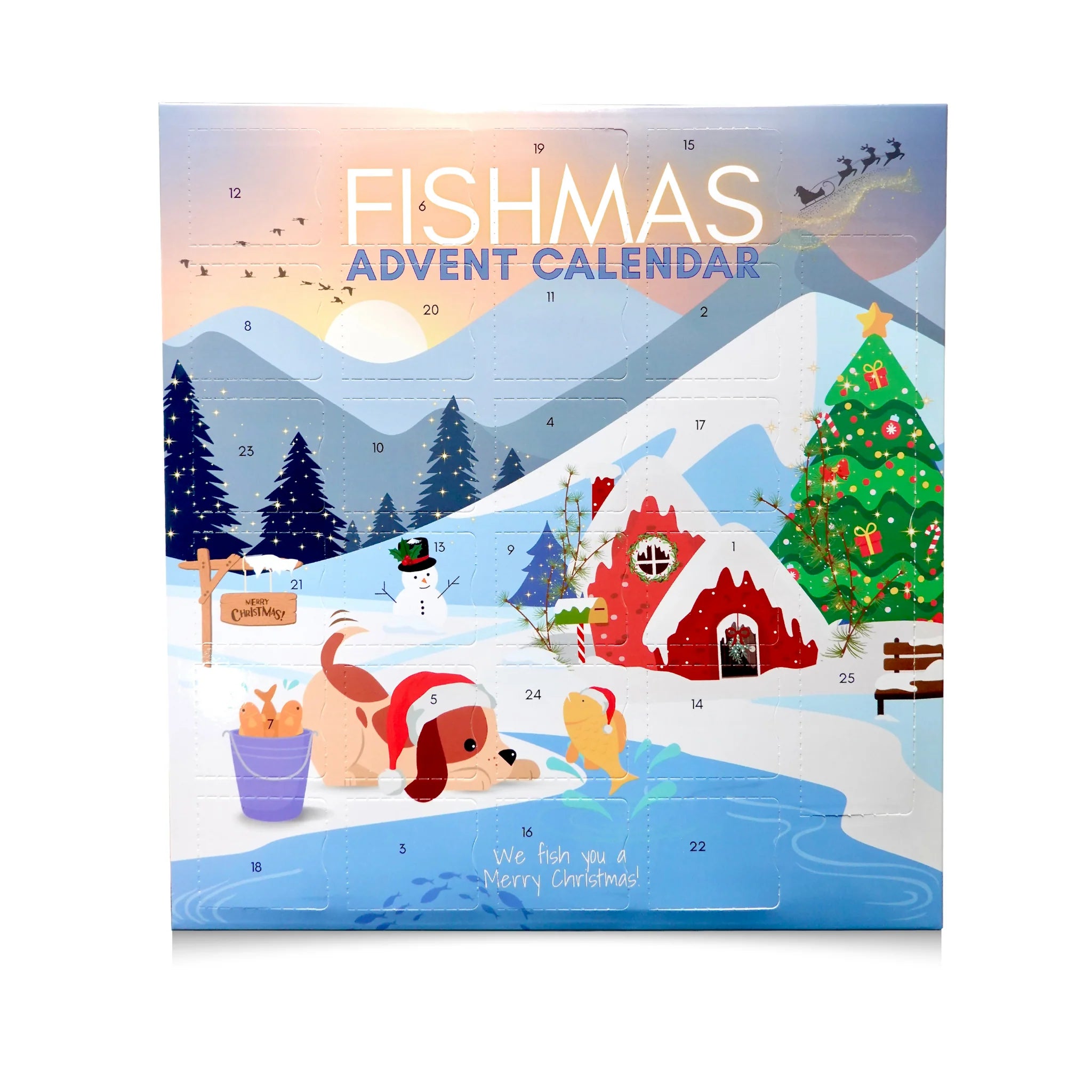 Fishmas 2024 Advent Calendars - REDUCED ONLY 2 LEFT!