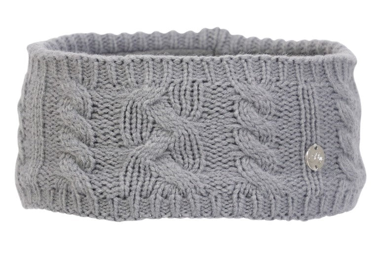 Arctic Cross Headband, Slate Gray Knit Headband in Chunky Merino Wool –  Westlake Knits