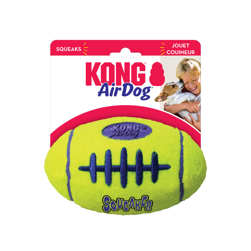 KONG Air Dog American Squeaker Football