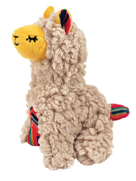 KONG Buzzy Llama Cat Toy
