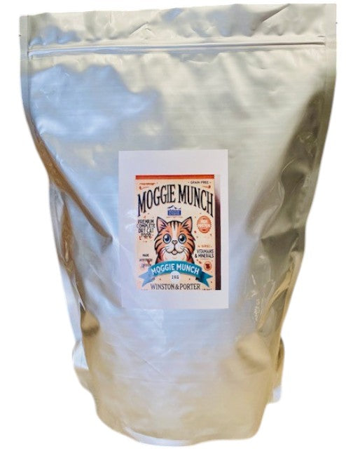 'Moggie Munch' Premium Complete Dry Cat Food - Grain Free