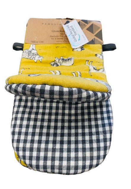 Penguin Home 100% Cotton Quacker Oven Gloves