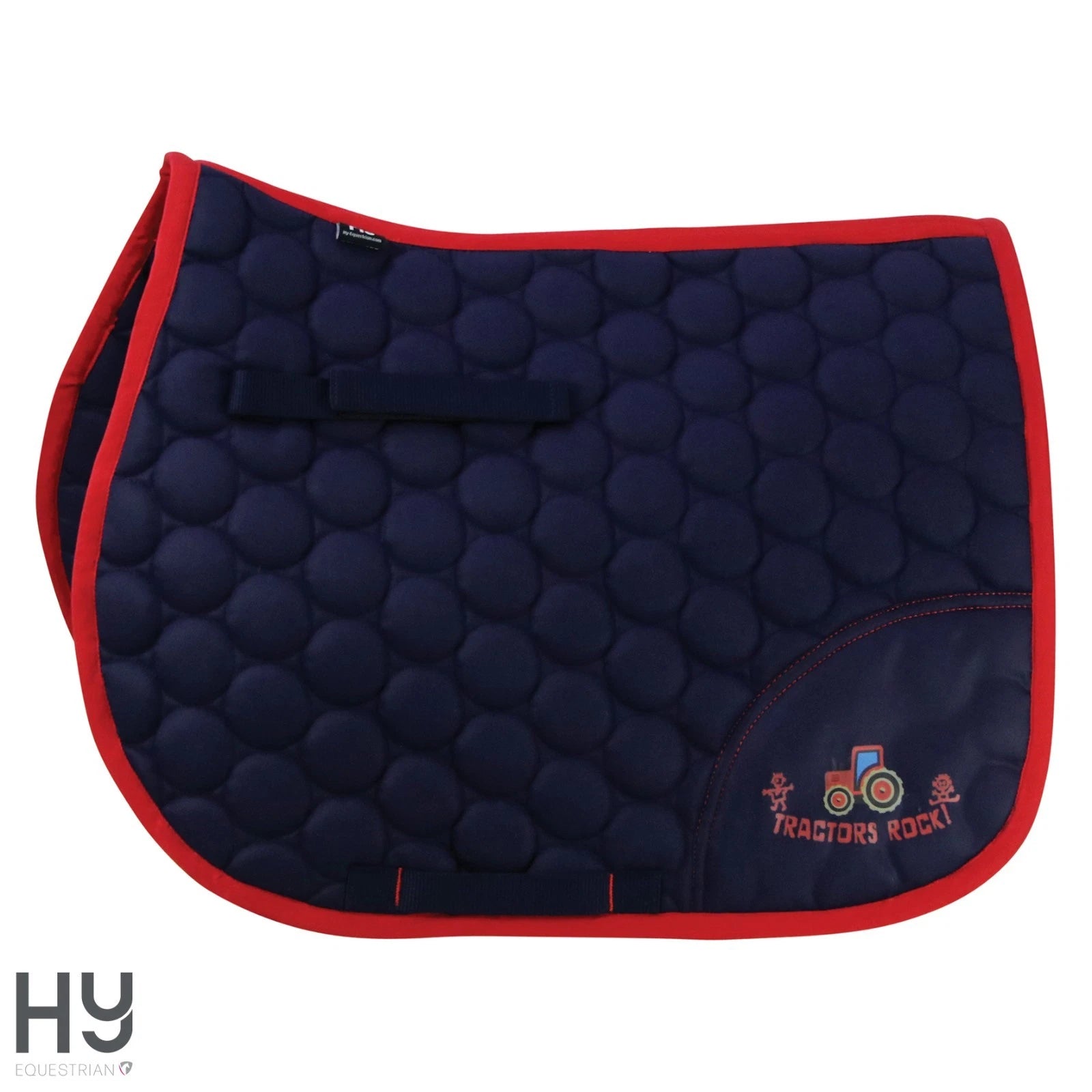 Tractors Rock Saddle Pad by Hy Equestrian PONY/COB - 🌟LAST ONE REDUCED TO CLEAR 🐎