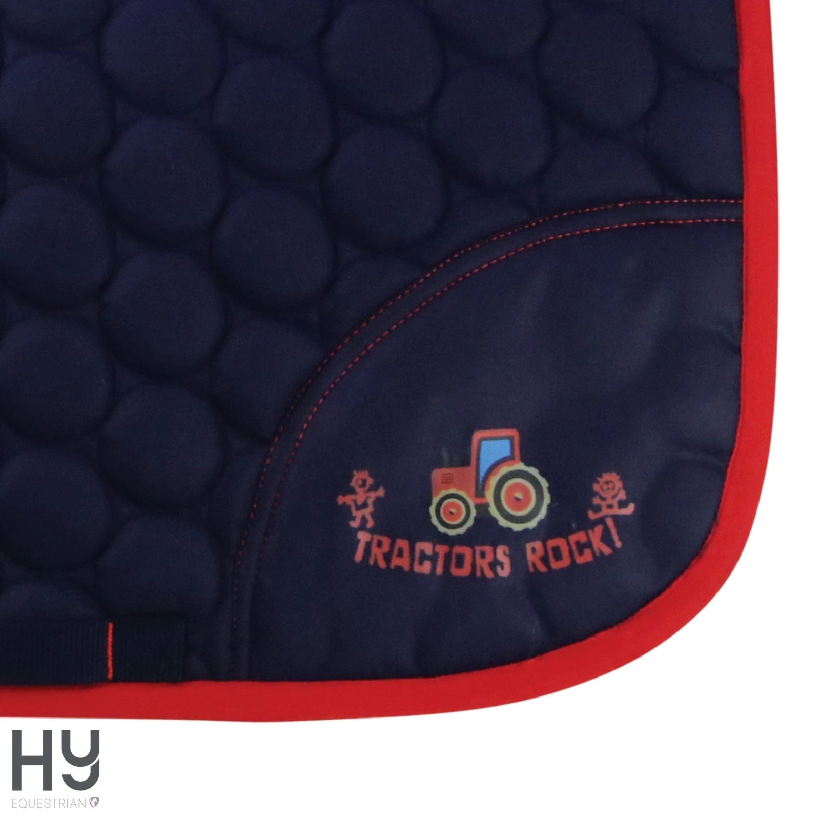 Tractors Rock Saddle Pad by Hy Equestrian PONY/COB - 🌟LAST ONE REDUCED TO CLEAR 🐎