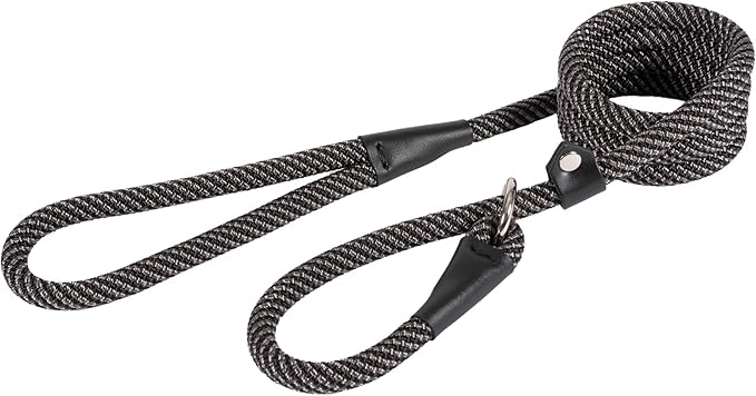 Ancol EXTREME Rope Slip Lead 1.5 m x 12 cm -  Max 50 Kg - 🌟REDUCED TO CLEAR🐕 2 LEFT