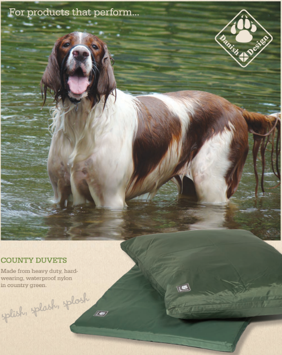County Waterproof Dog Bed Duvet
