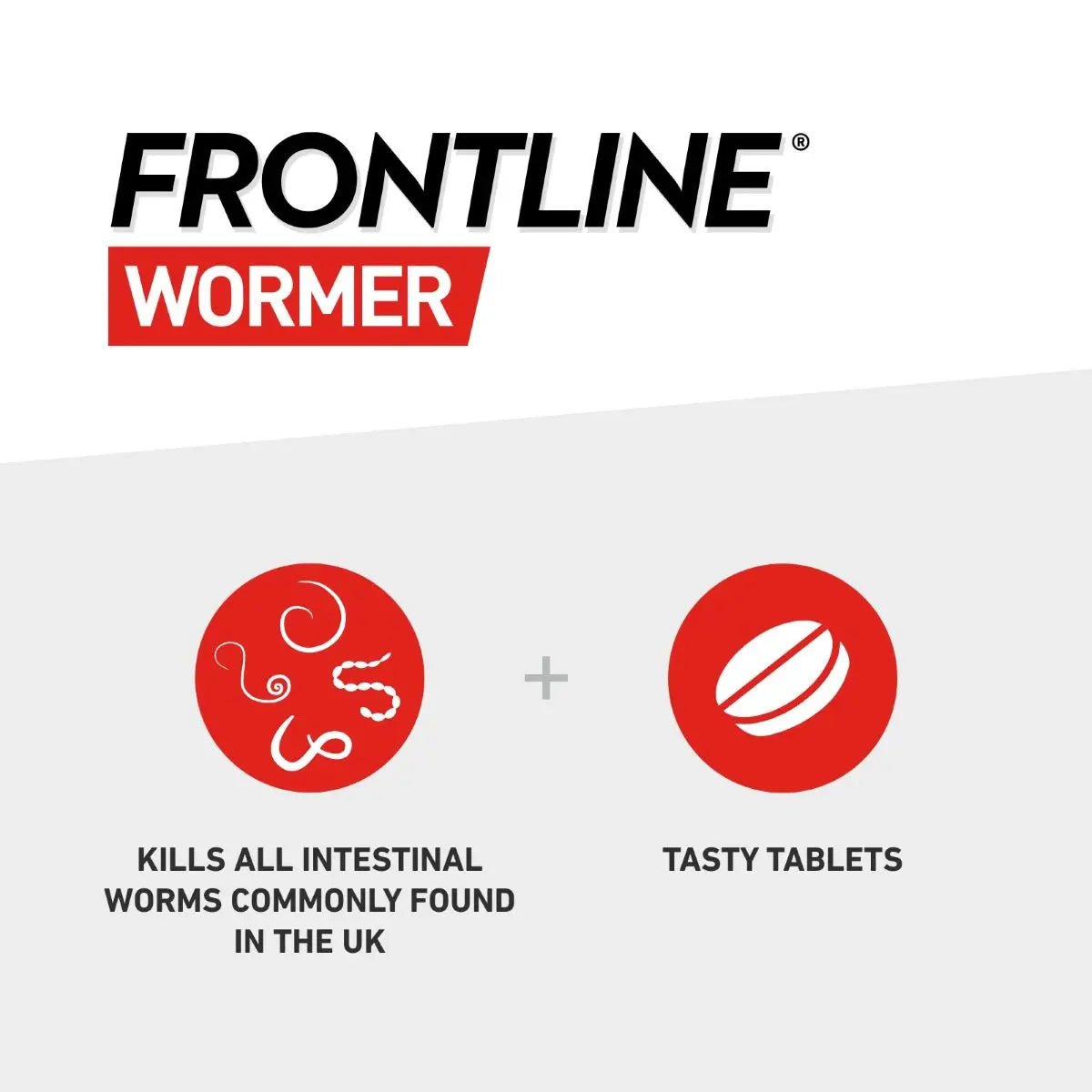 Frontline Wormer - Tablets for Dogs - 2 pack - 🌟REDUCED TO CLEAR🐕