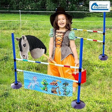 Equimed Hobby Horse Kid-Friendly Realistic Toy Pony Child Exercise Toy - 🌟REDUCED TO CLEAR🐎