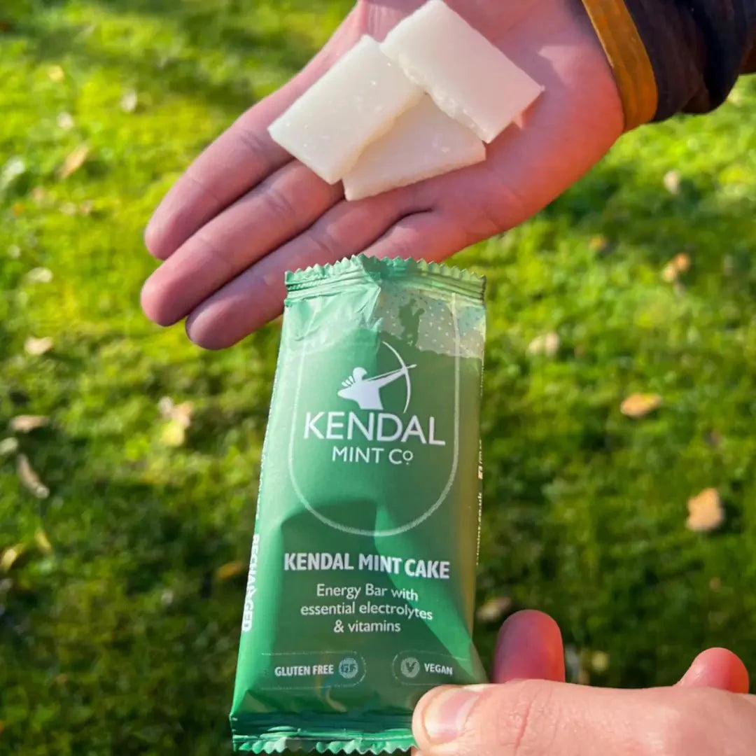 KMC NRG BAR Kendal Mint Cake Recharged Pocket-sized Energy Bar 35g