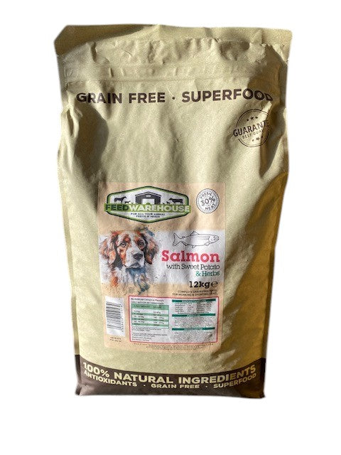 VAT FREE Grain FREE Dog SuperFood with Sweet Potato & Herbs -