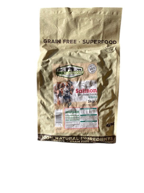 VAT FREE Grain FREE Dog SuperFood with Sweet Potato & Herbs -