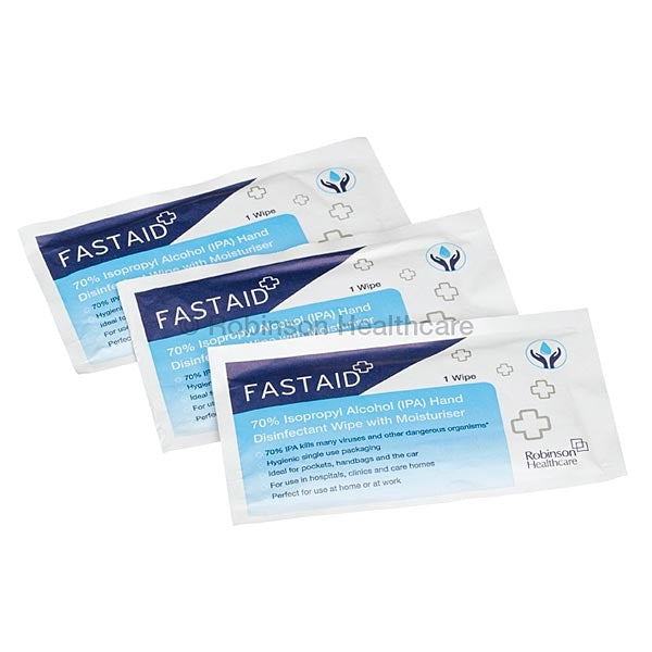 Robinsons Fast Aid Disinfectant Hand Wipes