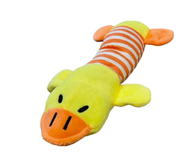 SQUEAKY ELEPHANT DUCK AND PIG DOG TOY