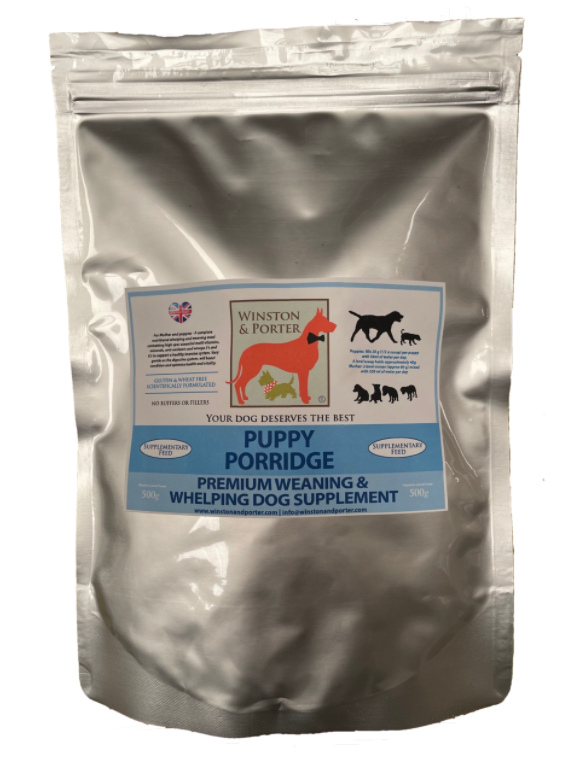 Puppy Porridge Premium Weaning and Whelping Supplement - Winston and Porter