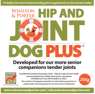 Hip and Joint Dog PLUS for 100g from - Winston and Porter