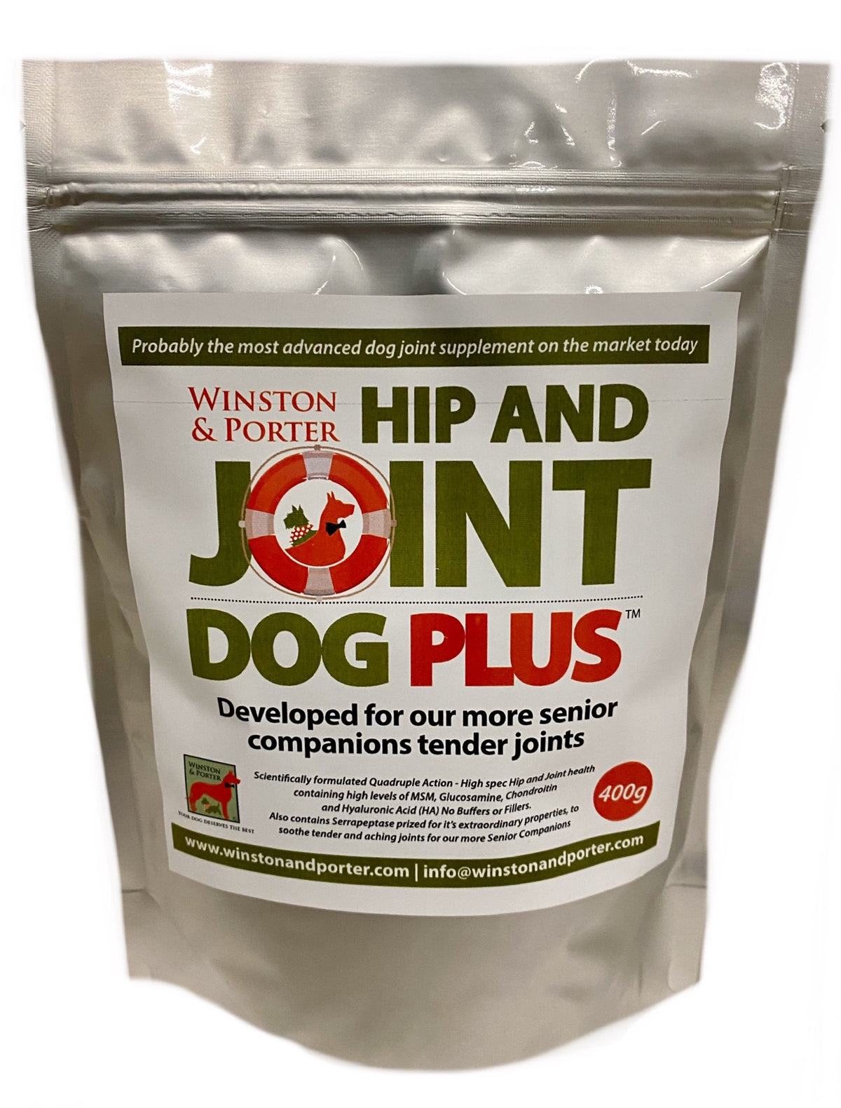 Hip and Joint Dog PLUS Winston and Porter