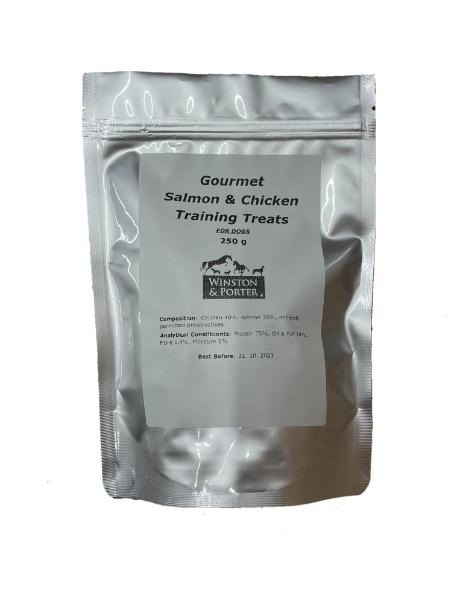 Gourmet Salmon & Chicken Training Treats for Dogs