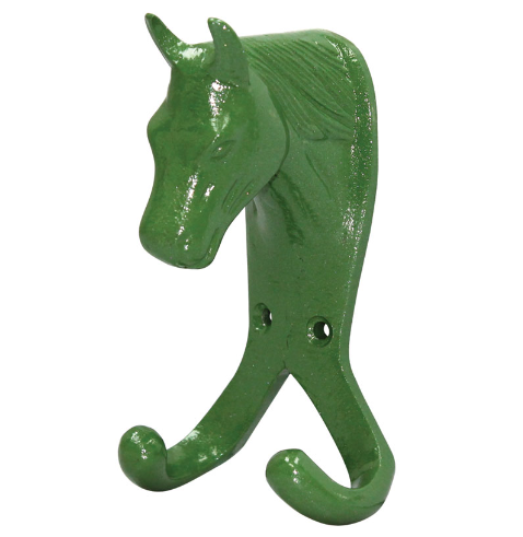 Vintage Hardware & Lighting - Equestrian Horse Head Double Hook